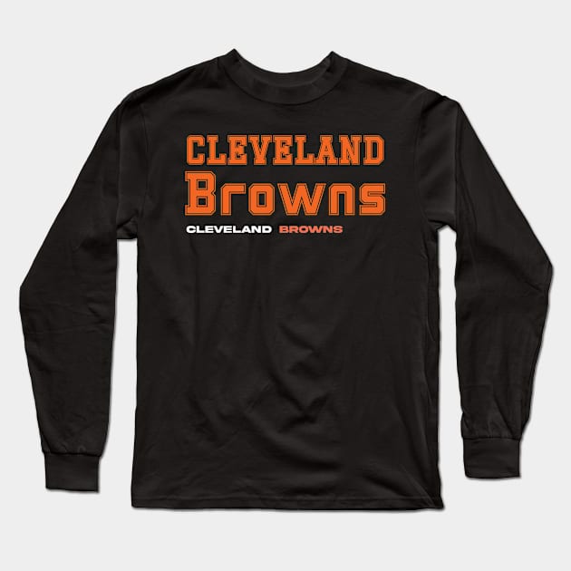 cleveland browns Long Sleeve T-Shirt by thatday123